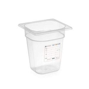 Tava Gastronorm 1/6, 176x162x(H)200 mm, 3.4 litri